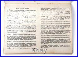 Eico HF 81 Vaccum Tube Stereo Integrated Amplfier & Manual UNTESTED