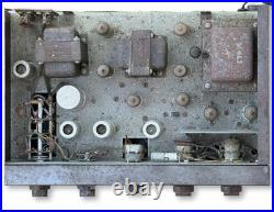 Eico HF 81 Vaccum Tube Stereo Integrated Amplfier & Manual UNTESTED