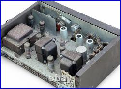 Eico HF 81 Vaccum Tube Stereo Integrated Amplfier & Manual UNTESTED