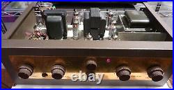 Eico HF 81 integrated tube amplifier EL84 US restored, upgraded vintage, stereo