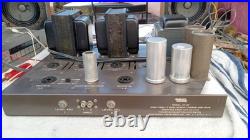 Eico HF-87 EL34 Stereo Tube Amplifier Recapped and more, works great
