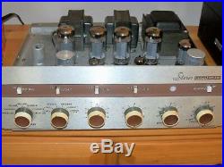 Eico ST-40 Vintage Stereo Tube Amplifier Serviced, Nice