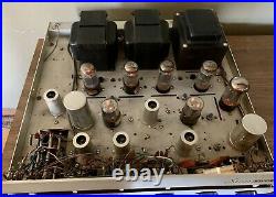 Eico Stereo Tube Amplifier ST70 Clean Working Original 1960's See Video Demo Vtg