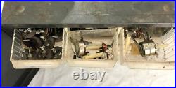 Electric Guitar Tube Amplifier Repair Parts with Cabinet Case. Vintage Electric Guitar Tube Amplifier Repair Parts with Cabinet Case. Vintage