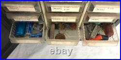 Electric Guitar Tube Amplifier Repair Parts with Cabinet Case. Vintage