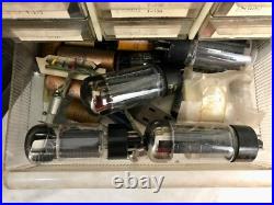 Electric Guitar Tube Amplifier Repair Parts with Cabinet Case. Vintage Electric Guitar Tube Amplifier Repair Parts with Cabinet Case. Vintage