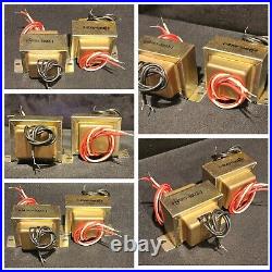 Ewe Pt Sr5-5002-1 51-ft 45 Volt Vintage Tube Amp Power Transformer Matching Set