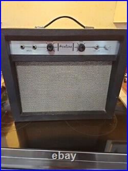 Extremely Rare Vintag Airline 1960s Tube Guitar Combo Amp- Works