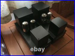 F2a tube mono blocks, custom hand made, circuit based on vintage klangfilm klv204
