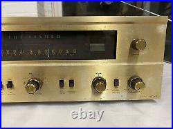 FISHER 500-B Stereo Tube Receiver Amplifier Working Excellent
