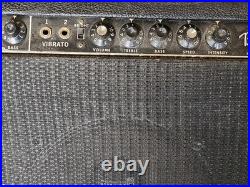 Fender Band-Master Vintage Tube Amp Combo USA Blackface Style 1x12 Eminence