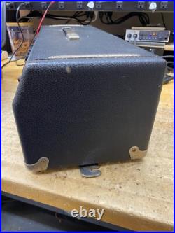 Fender Bandmaster Black Panel AB763 1966 Vintage Guitar Amplifier Head Tube Amp