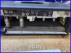 Fender Bandmaster Black Panel AB763 1966 Vintage Guitar Amplifier Head Tube Amp