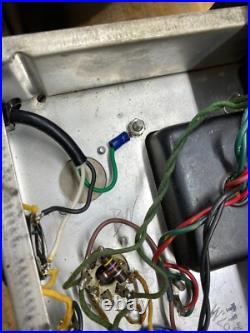 Fender Bandmaster Black Panel AB763 1966 Vintage Guitar Amplifier Head Tube Amp