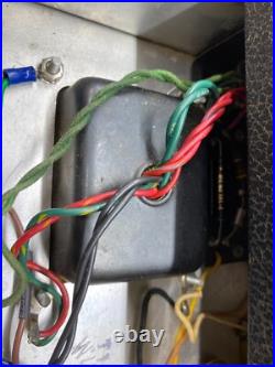 Fender Bandmaster Black Panel AB763 1966 Vintage Guitar Amplifier Head Tube Amp