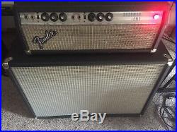 Fender Bassman 1971 Guitar Amp Silverface Vintage Tube Amplifier Blackface Mod
