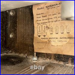 Fender Bassman Vintage Tube Amp Head AB165