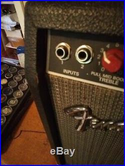 Fender Champ 12 Vintage Tube Amplifier 2 Channel 12 Combo Reverb & Foot Switch
