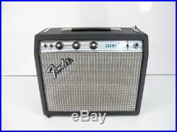 Fender Champ Silverface 1979/80 Vintage Guitar Tube Combo Amplifier Amp