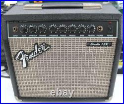Fender Studio 15R 15W Tube Combo Amp Vintage Style, Great Condition