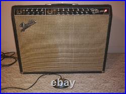 Fender Twin Reverb Amplifier, 67 (not a reissue) with Footswitch and Celestions