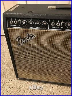 Fender Vintage 1966 Twin Reverb Guitar Tube Amp Amp Alessandro Serviced AB763