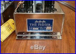 Fisher 360 Vintage Chrome 2 Chassis Mono Tube Amplifier