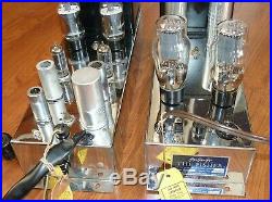 Fisher 360 Vintage Chrome 2 Chassis Mono Tube Amplifier