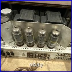 Fisher 400 Vintage Stereo Receiver Tube Amplifier Model 400 Classic Hi-Fi Audio
