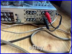 Fisher 400 Vintage Tube Amp Receiver Working