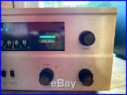 Fisher 400 Vintage Tube Amp Receiver Working