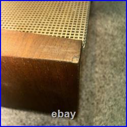 Fisher Vintage Tube Stereo Amp Walnut Wood Cabinet (original, excellent)