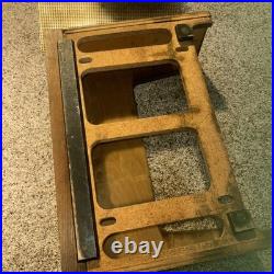 Fisher Vintage Tube Stereo Amp Walnut Wood Cabinet (original, excellent)