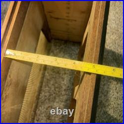 Fisher Vintage Tube Stereo Amp Walnut Wood Cabinet (original, excellent)