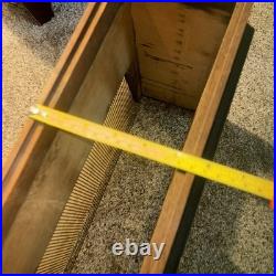 Fisher Vintage Tube Stereo Amp Walnut Wood Cabinet (original, excellent)