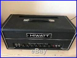 For Parts Hiwatt DR-103 Custom 100 Watt Vintage Tube Guitar Amp Amplifier Head