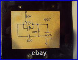 GE 955 vintage tube RF amp from 1963, looks never used, with extra JAN 957 tube