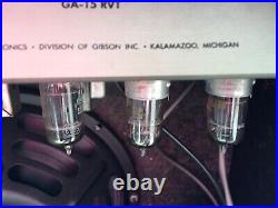 GIBSON GA-15RVT VACUUM TUBE AMP VINTAGE US MADE 15 Watt GUITAR AMPLIFIER