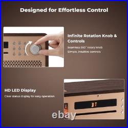 GLENCREAG VTS01 HiFi Vacuum Tube Speaker Amplifier with ECC82 Tubes