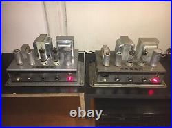 G. 203HF Pair Vintage Tube amplifiers Monoblock High Fidelity Western Electric