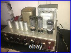 Geloso G. 232 Hf Vintage Tube Amplifier Mono! Good F/ Guitar Amp -no Tubes