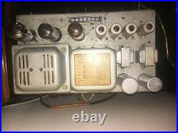 Geloso G. 232 Hfn Vintage Tube Amplifier Mono! Good F/ Guitar Amp -no Tubes