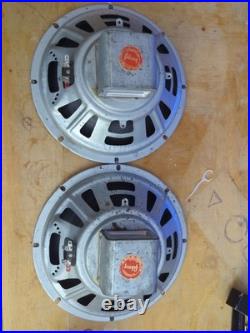 Gibson 10 Speakers (Set) Vintage 1965 -66 CTS Or Oxford Pro Recone
