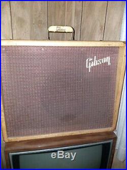 Gibson GA-18 Explorer 1959 Vintage Tweed Tube Amp Guitar Amplifier Original