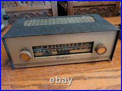 Grommes Grt-100 Grt100 Tube Tuner Amp Am Fm Radio Vacuum Rare Audiophile Vtg