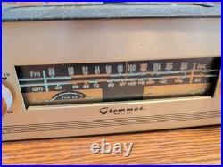 Grommes Grt-100 Grt100 Tube Tuner Amp Am Fm Radio Vacuum Rare Audiophile Vtg