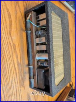 Grommes Grt-100 Grt100 Tube Tuner Amp Am Fm Radio Vacuum Rare Audiophile Vtg