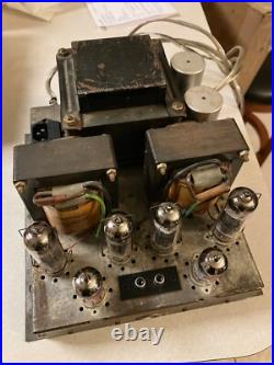 Grundig NF2 Stereo Tube power amp EL84's Vintage Fully functional