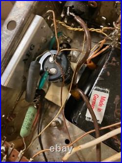 Grundig NF2 Stereo Tube power amp EL84's Vintage Fully functional Grundig NF2 Stereo Tube power amp EL84's Vintage Fully functional