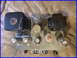 HEATHKIT MODEL A-8A RARE VINTAGE TUBE AMPLIFIER & 2 New 6L6GC Matching Tubes